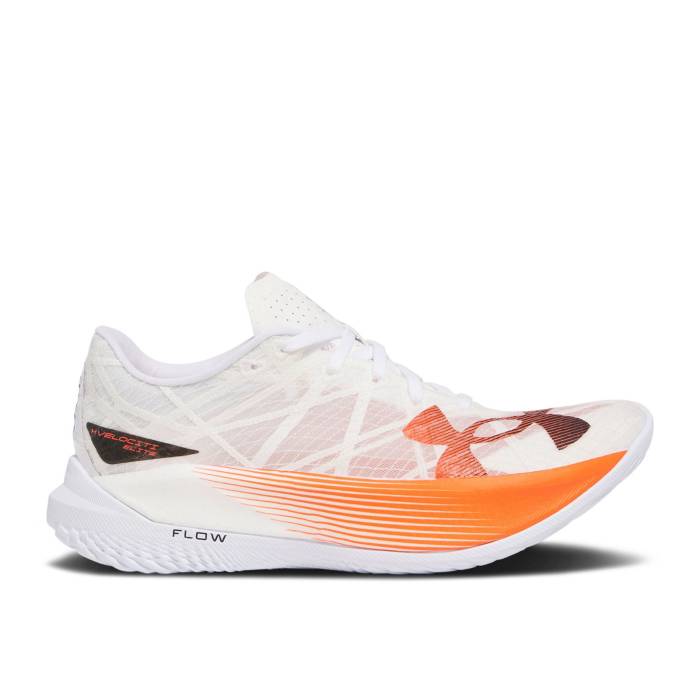 アンダーアーマー Under Armour 【 Flow Velociti Elite 2 \u0027White Ares Red\u0027 Men White/Ares Red/Black 】 流通受け答え エリート メンズ 白いこと 白いこと Red 赤・赤いこと 黒いこと 黒いこと