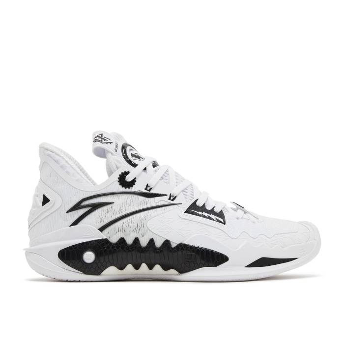 Anta 【 Shock Wave 5 First Year Men White/Black 】 ショック Wave ウェーブ・ウェイブ メンズ 白色 ホワイト 黒色 ブラック