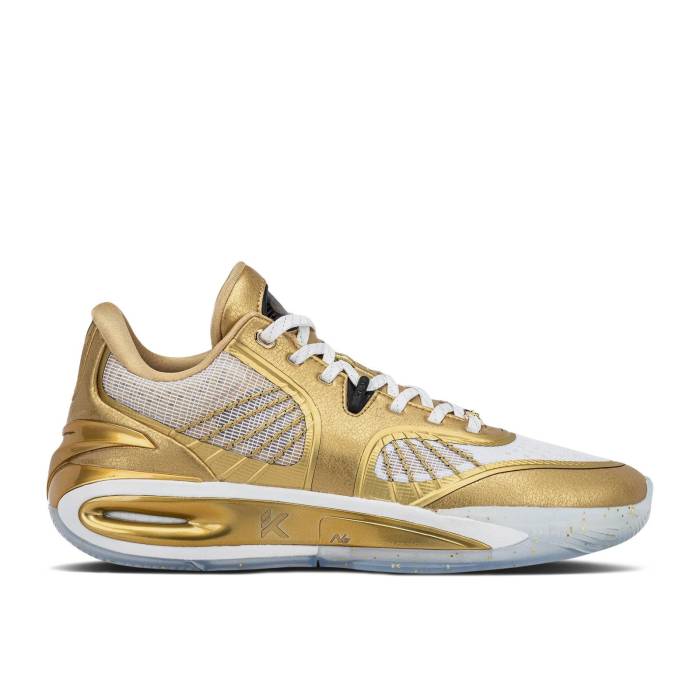Anta 【 Shoe Palace X Kt10 \u0027$3 Coin\u0027 Men Gold/White 】 メンズ ゴールド 白いこと 白いこと