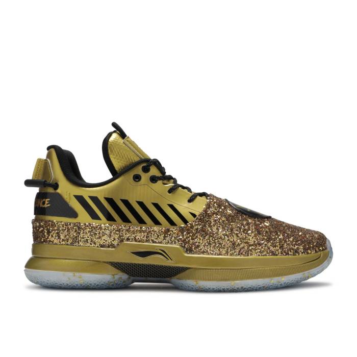 リーニン Li-Ning 【 Way Of Wade 7 'One Last Dance' Men Gold/Black 】 ウェイド メンズ ゴールド 黒色 ブラック