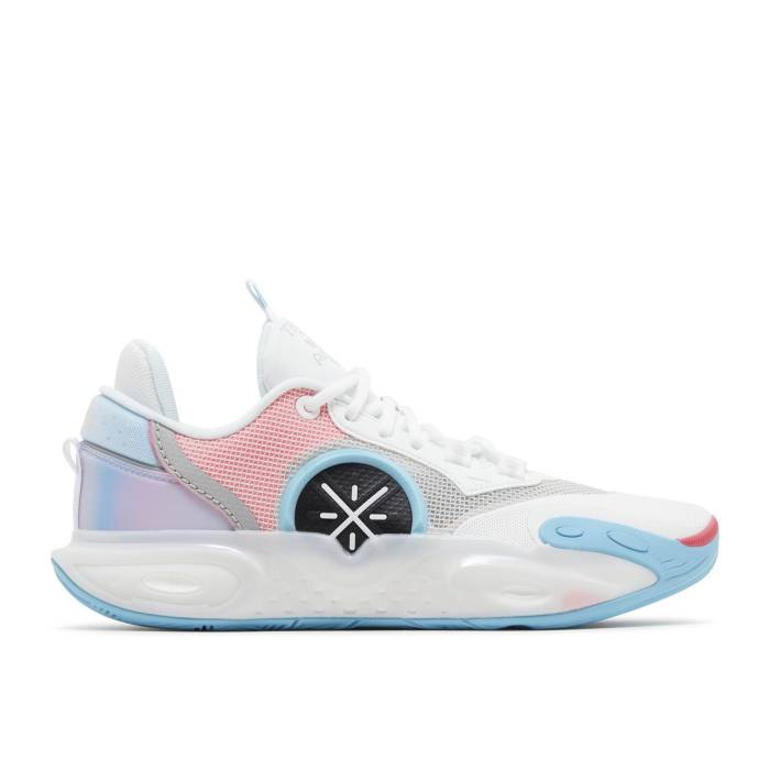 リーニン Li-Ning 【 Wade All City 12 \u0027White Blue Pink\u0027 Men White/Blue/Pink 】 ウェイド シティ 青味 青み メンズ 白いこと 白いこと 青味 青み pink サクラ色