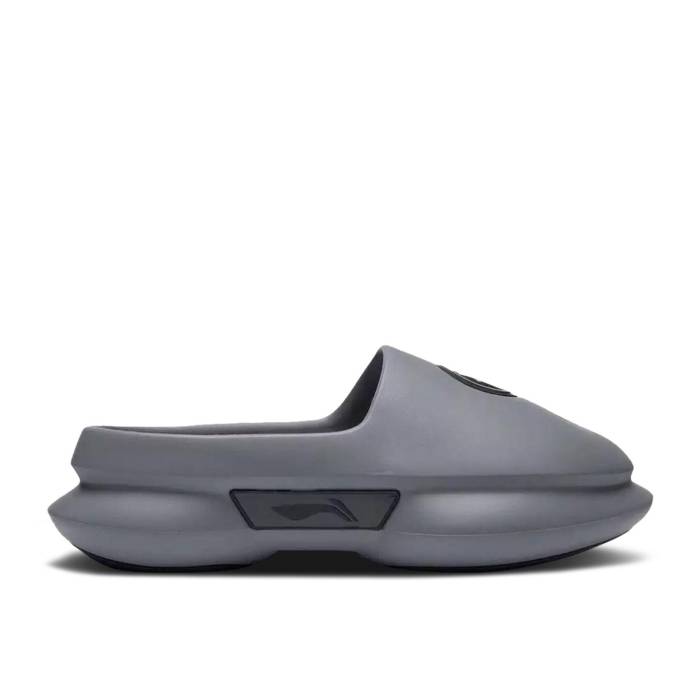リーニン Li-Ning 【 Way Of Wade Boom Slide \u0027Grey\u0027 Men Grey 】 ウェイド Slide サンダル メンズ 薄墨色 薄墨色