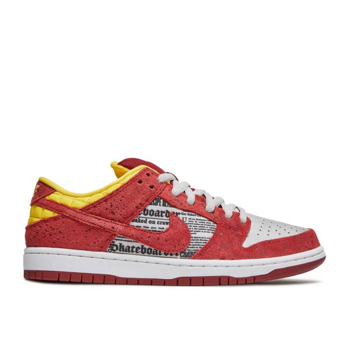 ナイキ Nike 【 Dunk Low Premium Sb Qs \u0027Crawfish\u0027 Men Action Red/Actn Rd-Mtllc Slvr 】 ダンク Premium 割り増し金 エスビー メンズ 行動 Red 赤・赤いこと