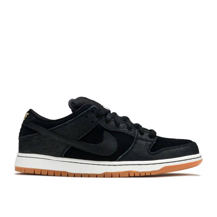 ナイキ Nike 【 Dunk Low Premium Sb Qs \u0027Nontourage\u0027 Men Black/Black-White-Gum Medium Brown 】 ダンク Premium 割り増し金 エスビー メンズ 黒いこと 黒いこと 赤銅色 赤銅色