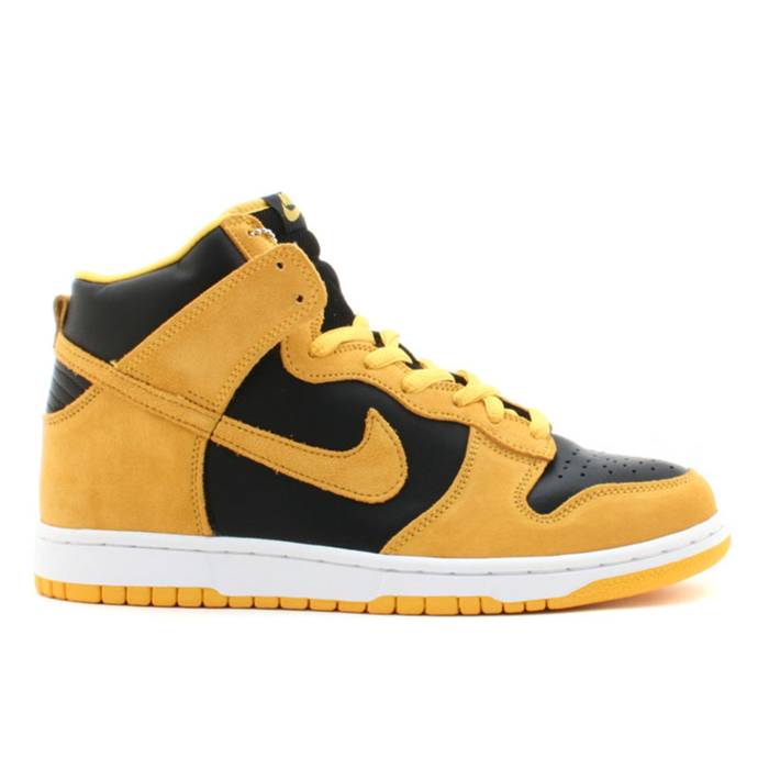 ナイキ Nike 【 Dunk High Pro Sb \u0027Iowa\u0027 Men Black/Varsity Maize 】 ダンク ご機嫌 労働者階級 エスビー メンズ 黒いこと 黒いこと