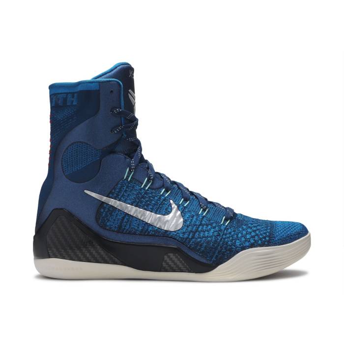 ナイキ Nike 【 Kobe 9 Elite \u0027Brave Blue\u0027 Men Brave Blue/Metallic Silver/Military Blue/Dark Obsidian 】 Kobe コービー エリート メンズ 青碧 青碧 Silver しろがね色・しろがね色
