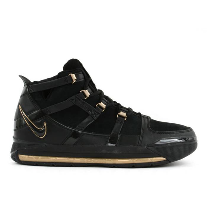 ナイキ Nike 【 Zoom Lebron 3 Metallic Gold Men Black/Black/Metallic Gold 】 ズーム Lebron レブロン メンズ 黒色 ブラック ゴールド