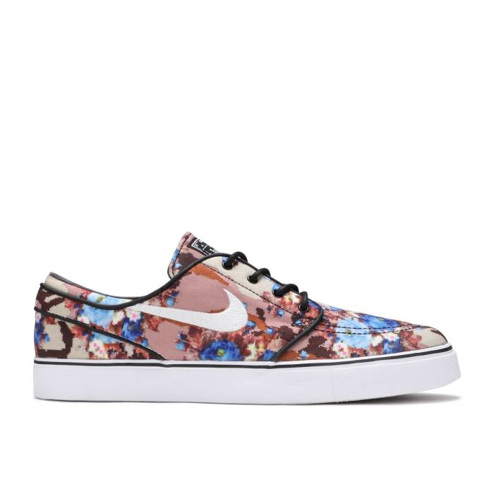 ナイキ Nike 【 Zoom Stefan Janoski Pr \u0027Blue Digi Floral\u0027 Men Multi-Color/Black-Light Photo Blue 】 望遠レンズ メンズ 青み 青色