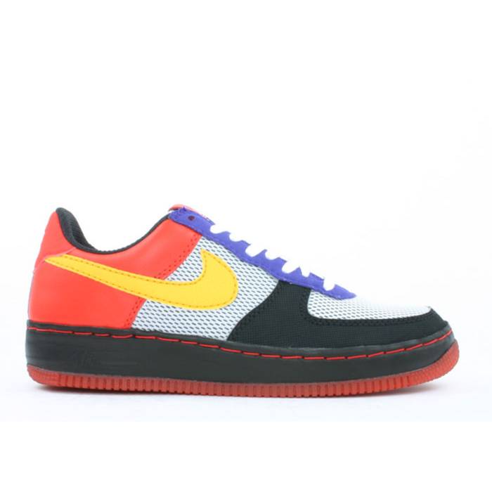 ナイキ Nike 【 Air Force 1 Low Inside Out Albis Pack Men Black/Taxi-Chile Red 】 メンズ 黒色 ブラック Red 赤・レッド