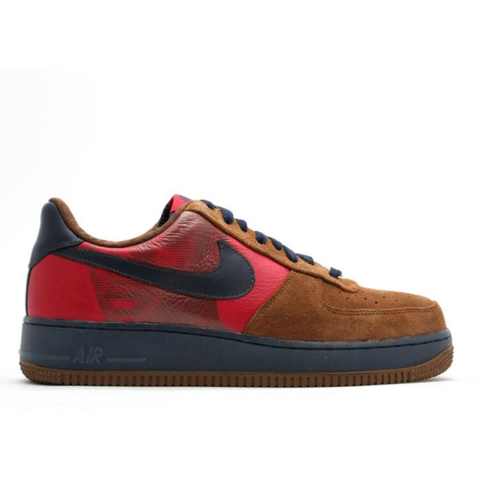 ナイキ Nike 【 Air Force 1 Premium \u0027Vince Carter\u0027 2007 Men Dark Khaki/Obsidian-Varsity Red 】 Premium 割り増し金 メンズ カーキ Red 赤・赤いこと