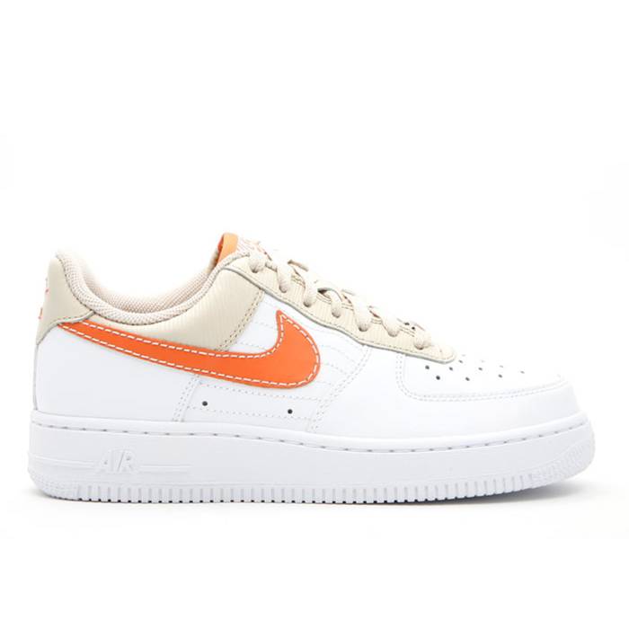ナイキ Nike 【 Wmns Air Force 1 \u002707 \u0027Dark Orange\u0027 Women White/Dark Orange-Sandrift 】 レディース 白いこと 白いこと