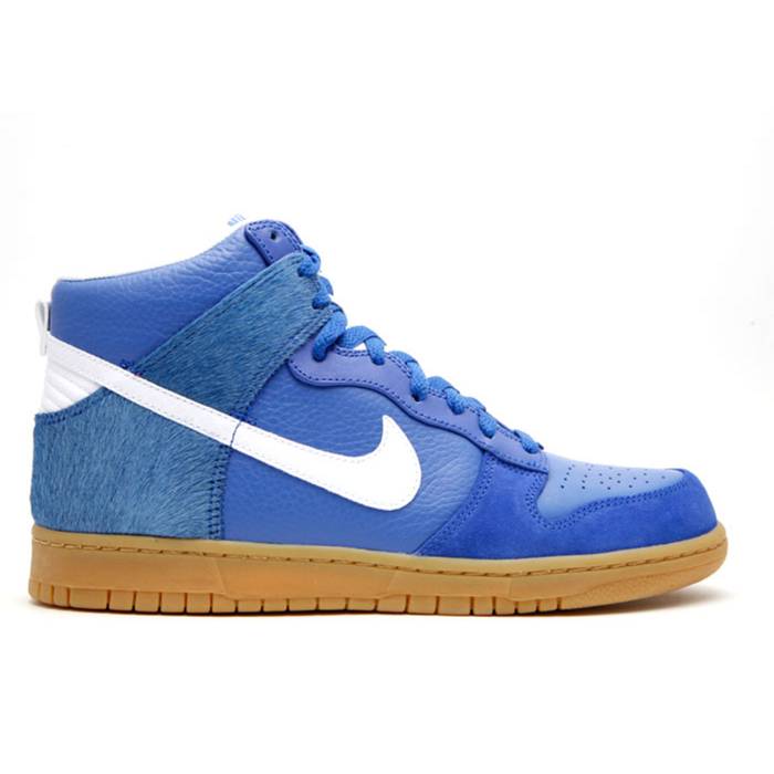 ナイキ Nike 【 Dunk High Premium Men Varsity Royal/White-Gum-Light Brown 】 ダンク ご機嫌 Premium 割り増し金 メンズ 赤銅色 赤銅色