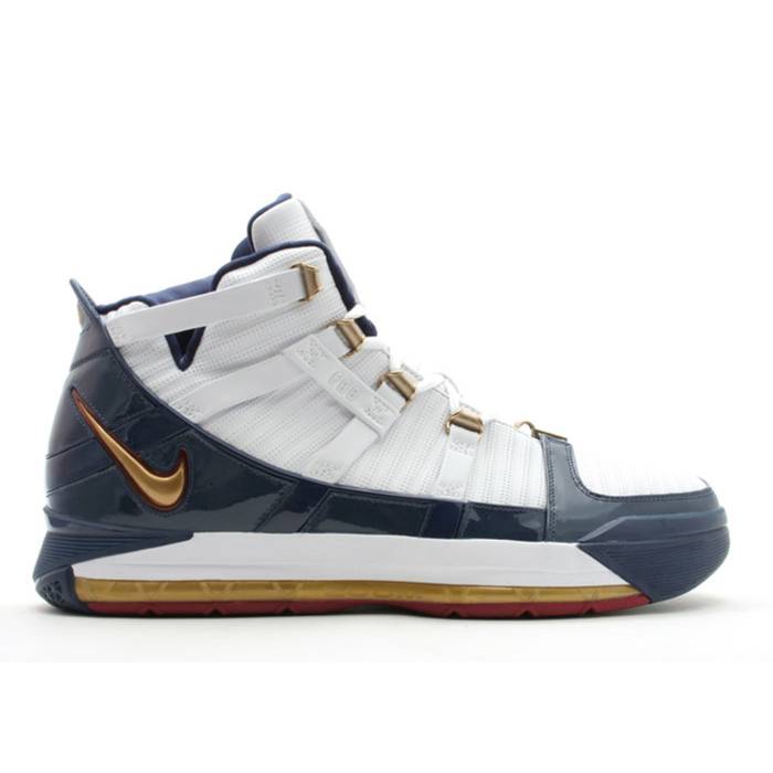 ナイキ Nike 【 Zoom Lebron 3 Area Code 330 Men White/Navy-Crimson-Gold 】 ズーム Lebron レブロン メンズ 白色 ホワイト