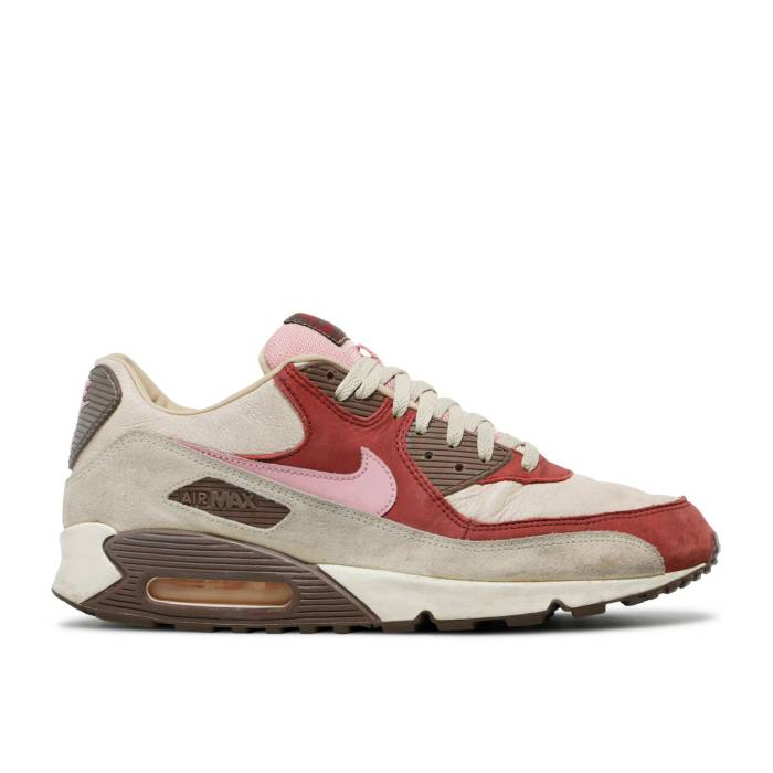ナイキ Nike 【 Dqm X Air Max 90 'Bacon' 2004 Men Sail/Sheen/Straw/Medium Brown 】 マックス メンズ 茶色 ブラウン｜スニケス