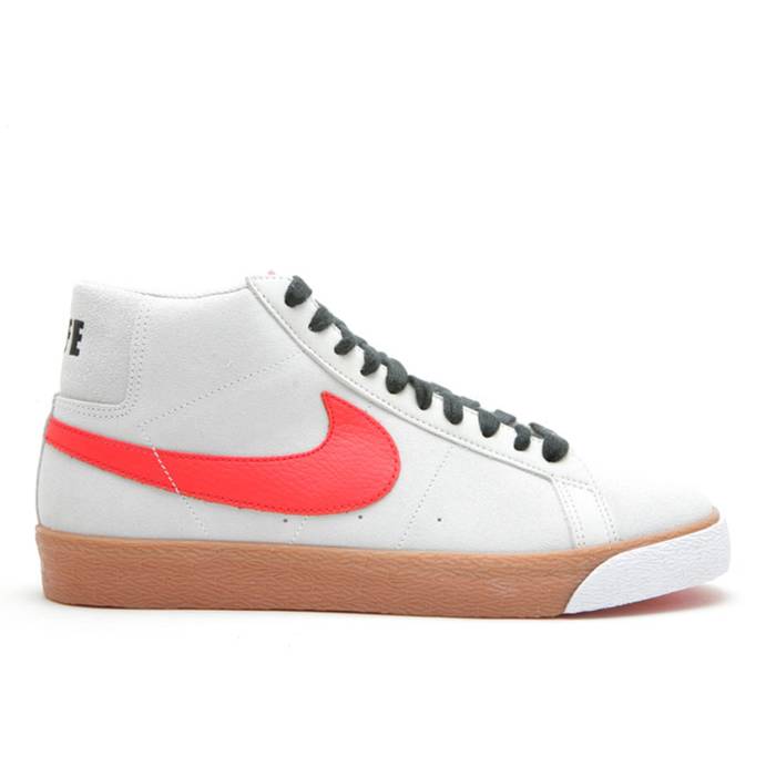 ナイキ Nike 【 Blazer Premium Sb \u0027Swoosh Life\u0027 Men White/Lt Hot-Red 】 ブレイザー Premium 割り増し金 エスビー メンズ 白いこと 白いこと