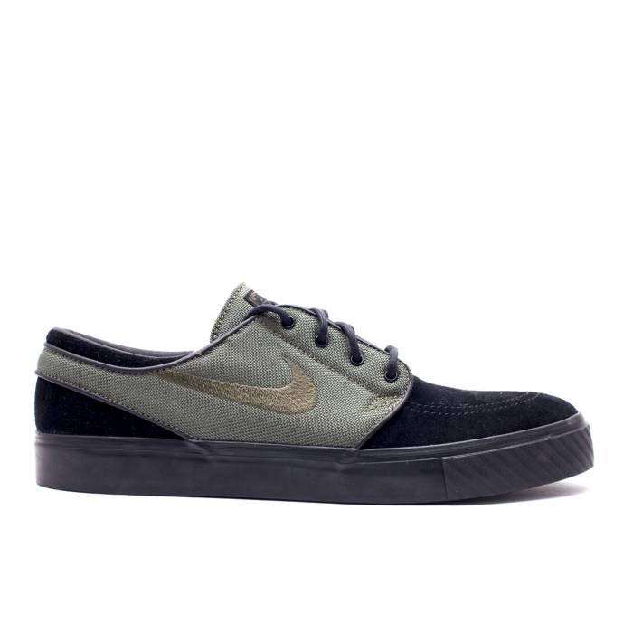ナイキ Nike 【 Zoom Stefan Janoski Sb Pr Men Black/Army Olive-Black 】 望遠レンズ エスビー メンズ 黒いこと 黒いこと 正規陸軍