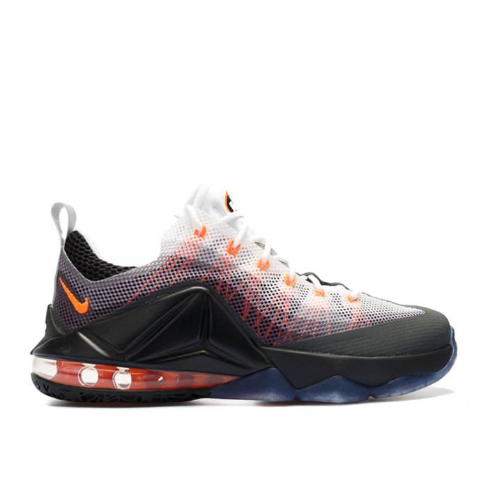 ナイキ Nike 【 Lebron 12 Low \u0027Air Max 95\u0027 Men Wolf Grey/White-Team Orange-Black 】 Lebron レブロン マックス メンズ 薄墨色 薄墨色