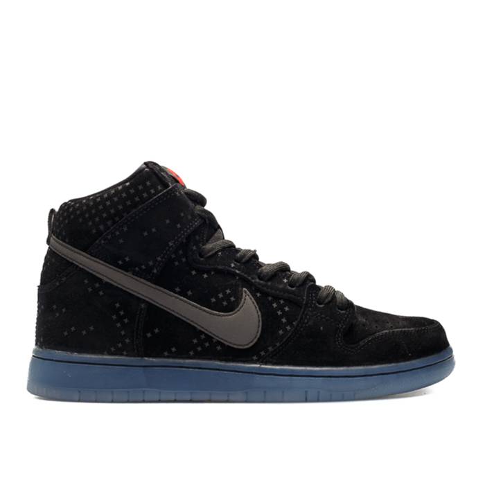 ナイキ Nike 【 Sb Dunk High Premium \u0027Flash\u0027 Men Black/Clear/Black 】 エスビー ダンク ご機嫌 Premium 割り増し金 メンズ 黒いこと 黒いこと