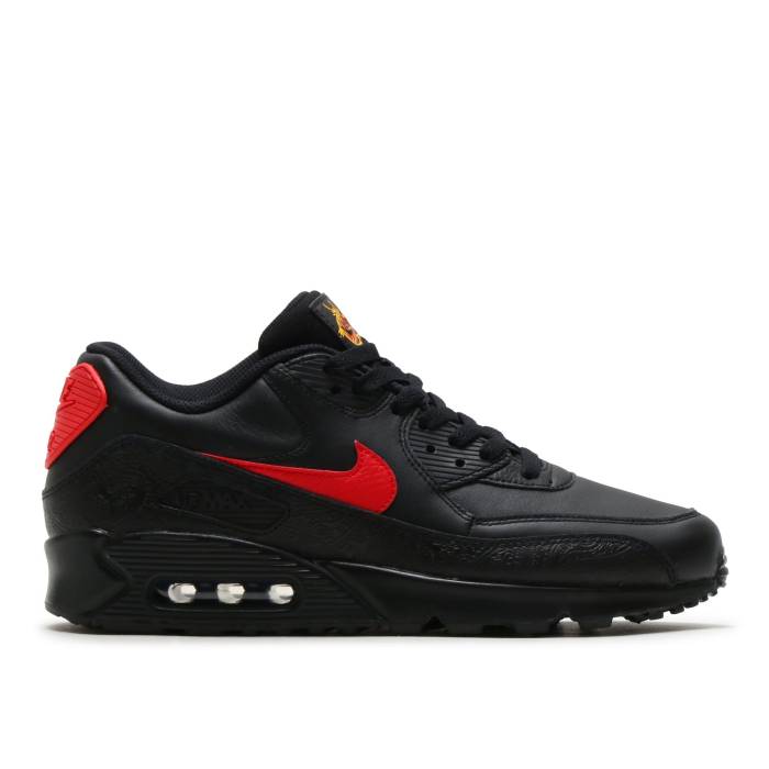 ナイキ Nike 【 Air Max 90 Chinese New Year Men Black/University Red-University Red 】 マックス メンズ 黒色 ブラック Red 赤・レッド
