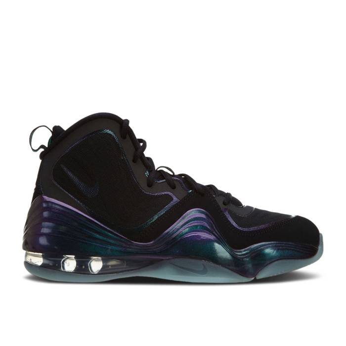 ナイキ Nike 【 Air Penny 5 ガウス \u0027Atomic Teal\u0027 Youth Black/Atomic Teal 】 ペニー お坊っちゃん キッズ 黒いこと 黒いこと