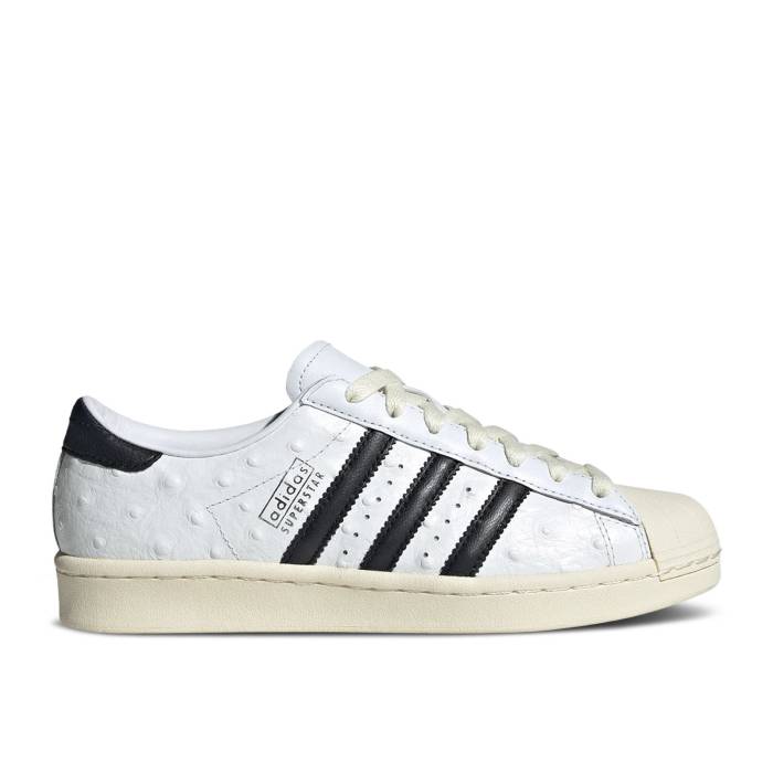 アディダス Adidas 【 Wmns Superstar Vintage \u0027White Black\u0027 Women Cloud White/Core Black/Cream White 】 Superstar はやりっ児 vintage ビンテージ・ヴィンテージ レディース 白いこと 白いこと 中核グループ 黒いこと 黒いこと クリ