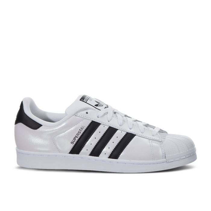 アディダス Adidas 【 Superstar \u0027Metallic White Black\u0027 Men Footwear White/Core Black/Core Black 】 Superstar はやりっ子 白いこと 白いこと メンズ 白いこと 白いこと 中核グループ 黒いこと 黒いこと