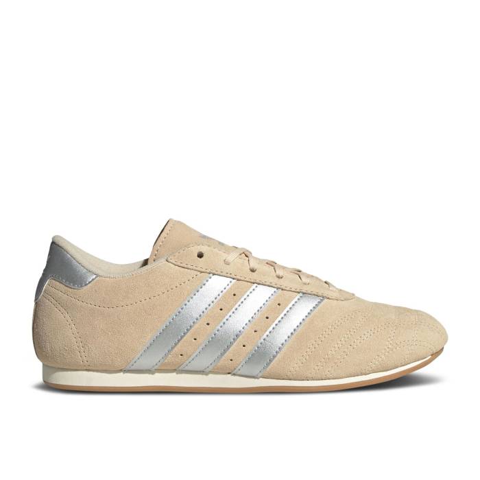 アディダス Adidas 【 Wmns Taekwondo Lace \u0027Sand Strata Silver Metallic\u0027 Women Sand Strata/Silver Metallic/Off White 】 Silver しろがね色・しろがね色 レディース 砂色・沙子 Silver しろがね色・しろがね色 白いこと 白いこと