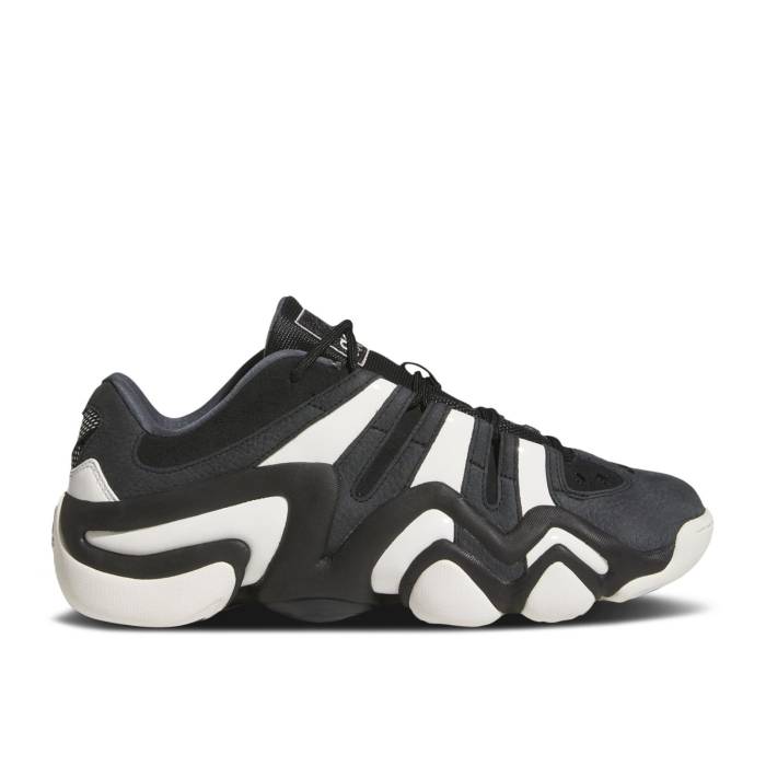 アディダス Adidas 【 Crazy 8 Low \u0027Black White\u0027 Men Core Black/Cloud White/Supplier Color 】 クレイジー メンズ 中核グループ 黒いこと 黒いこと 白いこと 白いこと