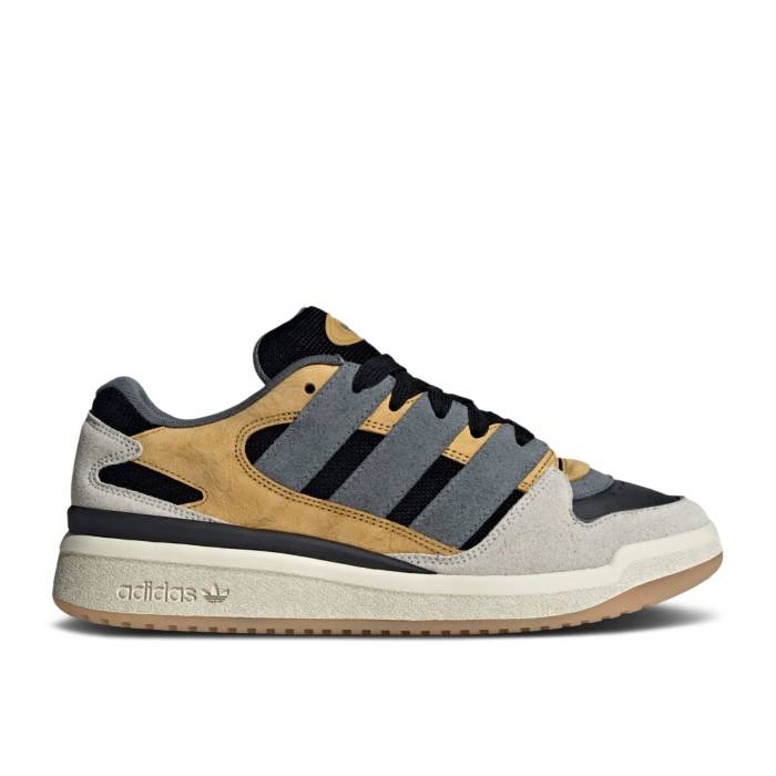 アディダス Adidas 【 Forum Puffed \u0027Black Oat Off White\u0027 Men Core Black/Oat/Off White 】 討論会 メンズ 中核グループ 黒いこと 黒いこと 白いこと 白いこと