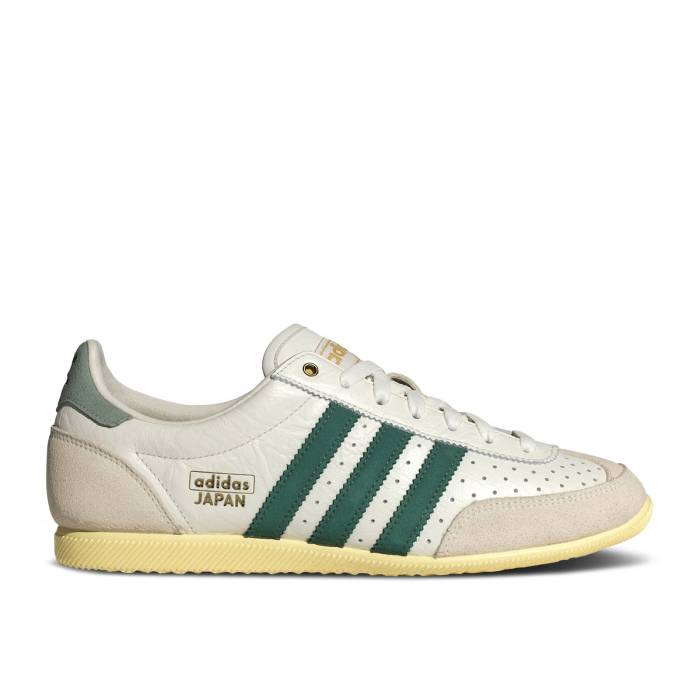 アディダス Adidas 【 Wmns Japan \u0027Off White Collegiate Green\u0027 Women Off White/Collegiate Green/Orange Tint 】 白いこと 白いこと レディース 白いこと 白いこと green 緑・緑であること orange 橙・オレンジ色