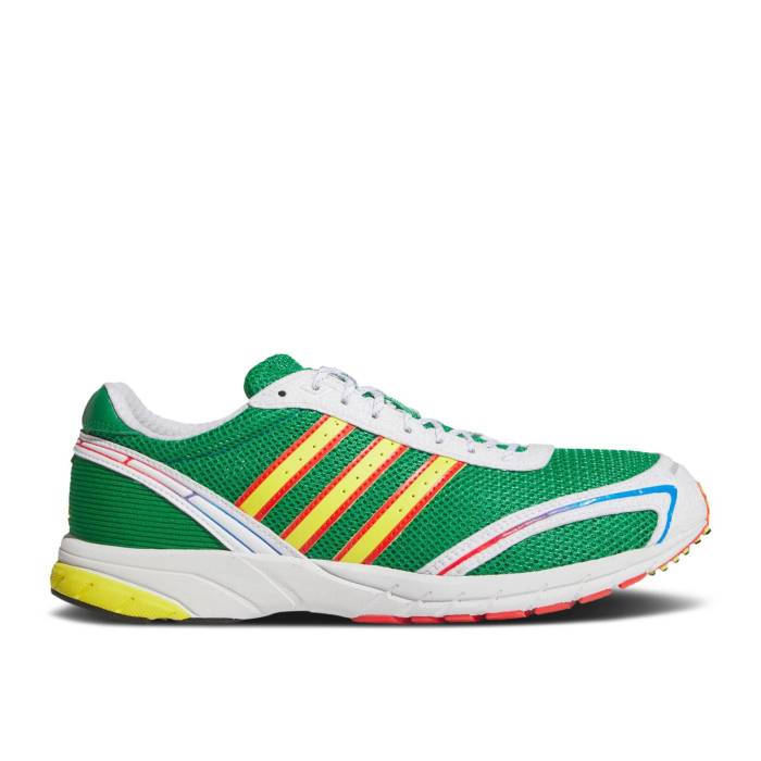 アディダス Adidas 【 Adizero Adios Og \u0027Green Bright Red\u0027 Men Green/Cloud White/Bright Red 】 アディゼロ アディオス メンズ green 緑・緑であること 白いこと 白いこと Red 赤・赤いこと