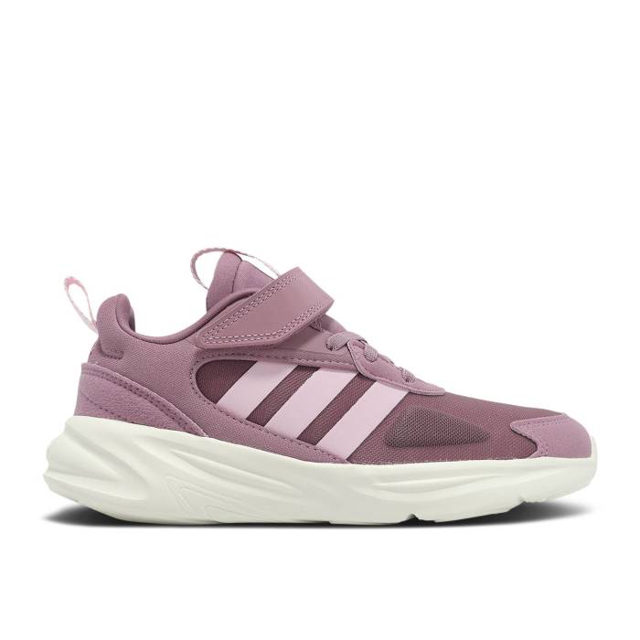 アディダス Adidas 【 Ozelle El K \u0027Wonder Orchid\u0027 Youth Wonder Orchid/Clear Pink/Off White 】 お坊っちゃん キッズ pink サクラ色 白いこと 白いこと