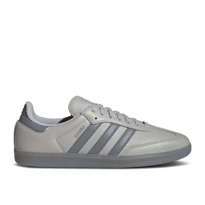 アディダス Adidas 【 Samba Og \u0027Grey\u0027 Men Grey Two/Grey/Grey Two 】 サンバ メンズ 薄墨色 薄墨色