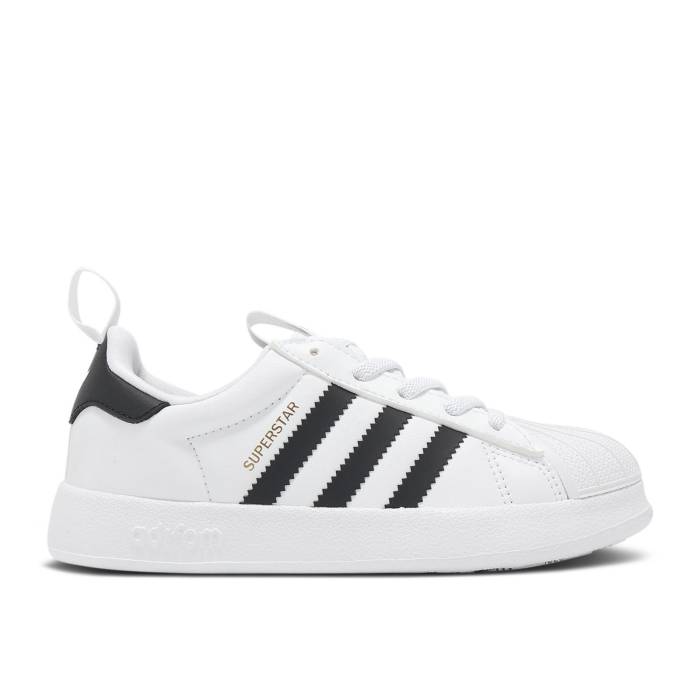 アディダス Adidas 【 Adifom Superstar 360 C 'White Black' Youth Footwear White/Core Black/Gold Metallic 】 Superstar スーパースター ジュニア キッズ 白色 ホワイト コア 黒色 ブラック ゴールド｜スニケス