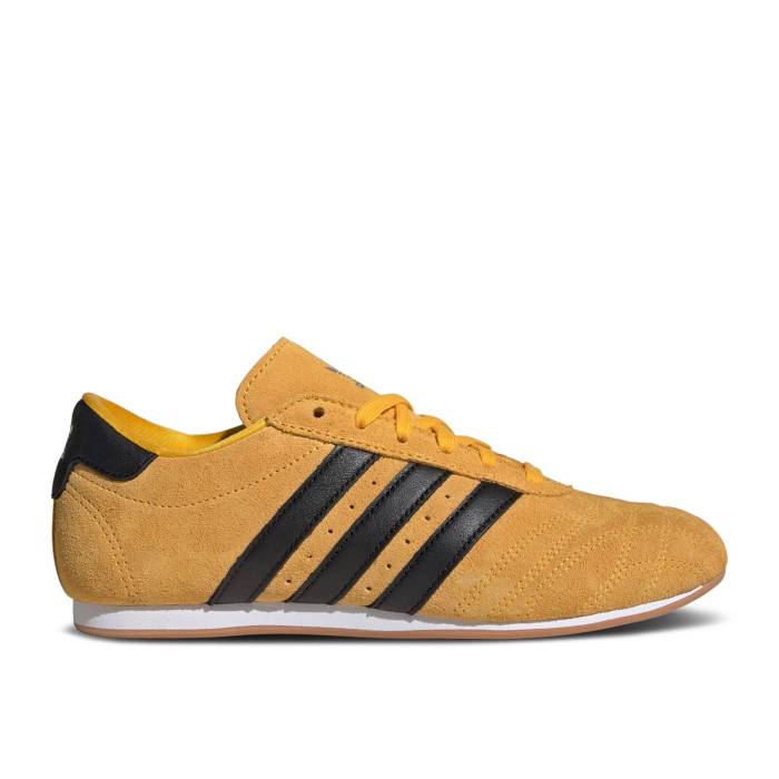 アディダス Adidas 【 Wmns Taekwondo Lace \u0027Crew Yellow\u0027 Women Crew Yellow/Core Black/Gum 】 レディース 労働者の一団 yellow 黄味がかった・黄色 中核グループ 黒いこと 黒いこと