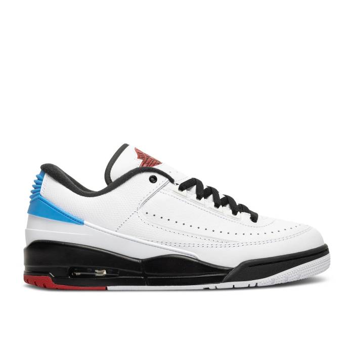 ナイキ エアジョーダン Air Jordan 【 Jordan 2/3 \u0027Unc To Chicago\u0027 Men White/Varsity Red/Black/University Blue 】 メンズ 白いこと 白いこと Red 赤・赤いこと 黒いこと 黒いこと 青味 青み