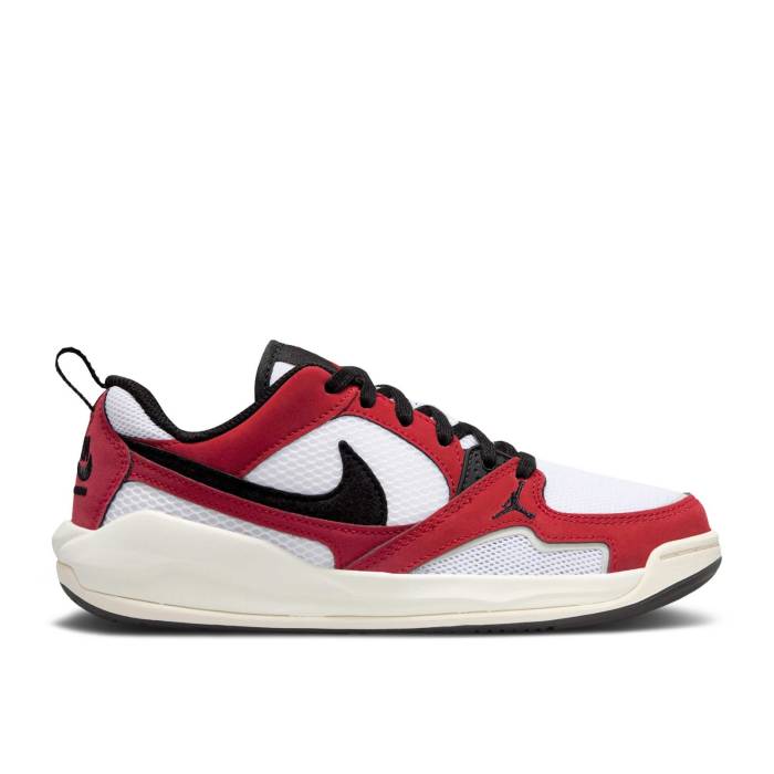 ナイキ　エアジョーダン Air Jordan 【 Jordan Cmft Era Gs 'Chicago' Youth White/Varsity Red/Sail/Black 】 ジュニア キッズ 白色 ホワイト Red 赤・レッド 黒色 ブラック｜スニケス