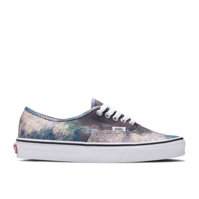 ヴァンズ Vans 【 Moma X Authentic 'Claude Monet’s Water Lilies' Men Claude Monet 】 オーセンティック メンズ