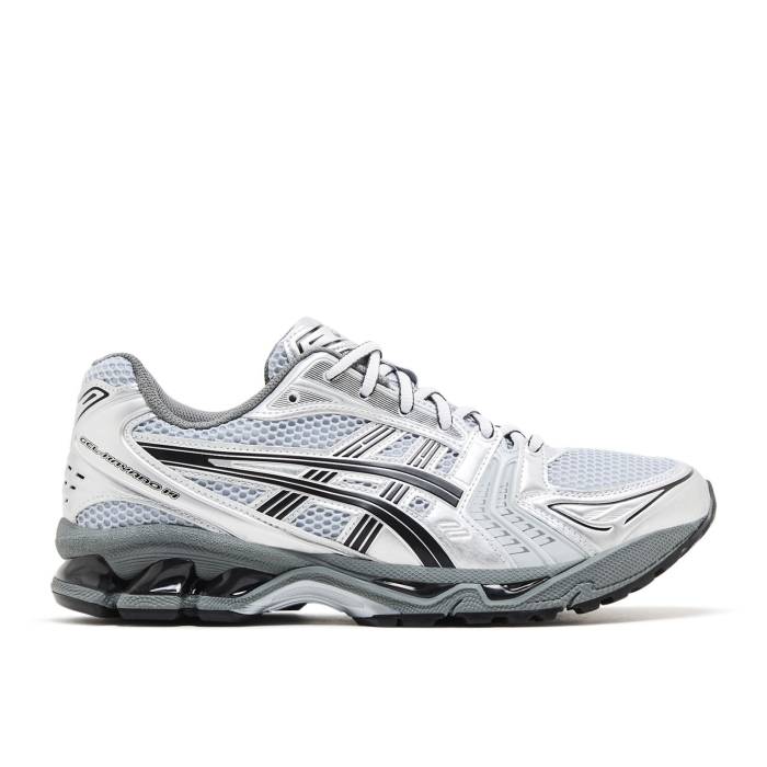 アシックス Asics 【 Urban Research X Gel Kayano 14 \u0027Pure Silver Black\u0027 Men Pure Silver/Black 】 Silver しろがね色・しろがね色 メンズ 純然たる Silver しろがね色・しろがね色 黒いこと 黒いこと