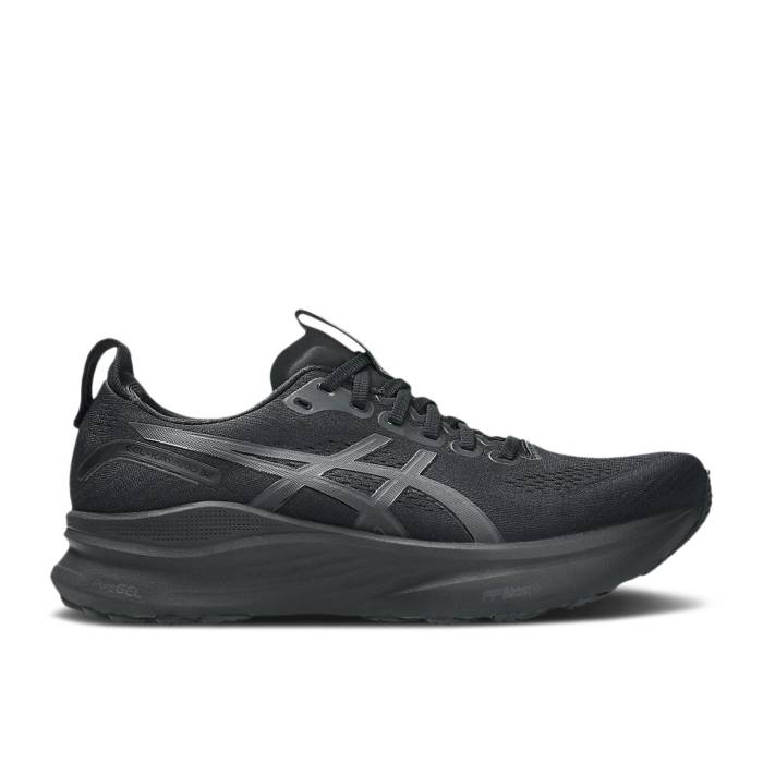アシックス Asics 【 Gel Kayano 32 Extra Wide Black Graphite Grey Men Black/Graphite Grey 】 メンズ 黒色 ブラック 灰色 グレー