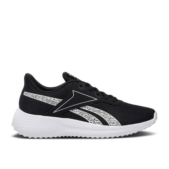 リーボック Reebok 【 Wmns Lite 3.0 \u0027Animal Print\u0027 Women Core Black/Pure Grey/Cloud White 】 ともし火 レディース 中核グループ 黒いこと 黒いこと 純然たる 薄墨色 薄墨色 白いこと 白いこと