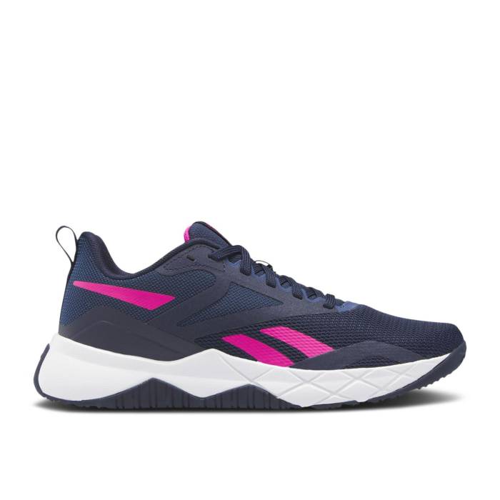 リーボック Reebok 【 Wmns Nfx \u0027Vector Navy Pink\u0027 Women Vector Navy/Batic Blue/Porcelain Pink 】 紺色 米国海軍 レディース 紺色 米国海軍 青味 青み pink サクラ色
