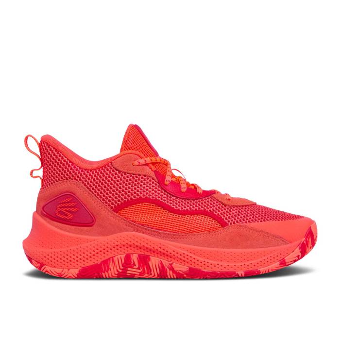 アンダーアーマー Under Armour 【 Curry 3Zer0 24 \u0027Ares Red\u0027 Men Ares Red/Red 】 カリー メンズ Red 赤・赤いこと