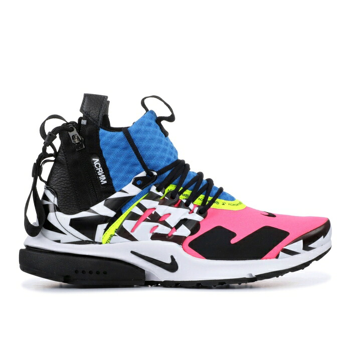 ナイキ Nike 【 Acronym X Air Presto Mid \u0027Racer Pink\u0027 Men Racer Pink/Photo Blue-White-Black 】 プレスト ミッド メンズ pink サクラ色 メンズ靴-靴-スニーカー