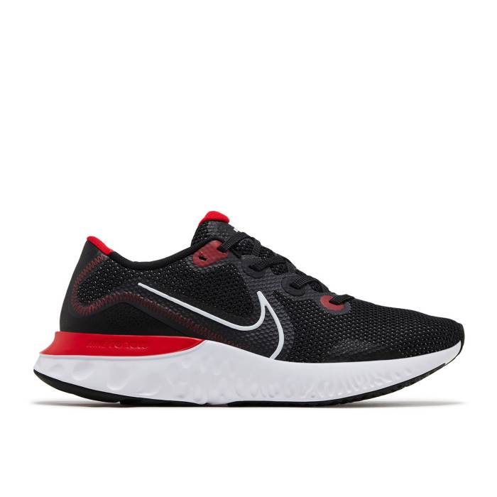 ナイキ Nike 【 Renew Run \u0027University Red\u0027 Men Black/White/University Red 】 幽客 メンズ 黒いこと 黒いこと 白いこと 白いこと Red 赤・赤いこと