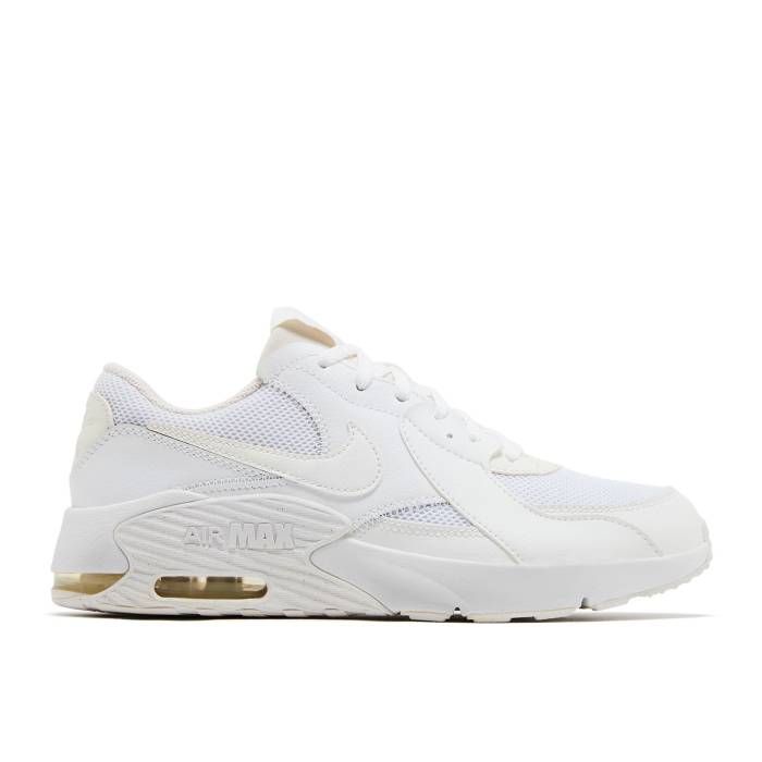 ナイキ Nike 【 Air Max Excee ガウス \u0027Triple White\u0027 Youth White/White/White 】 マックス お坊っちゃん キッズ 白いこと 白いこと