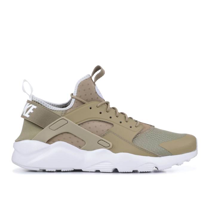 ナイキ Nike 【 Air Huarache Run Ultra 'Khaki' Men Khaki/Pale Grey-White 】 Huarache ハラチ ラン ultra ウルトラ メンズ カーキ