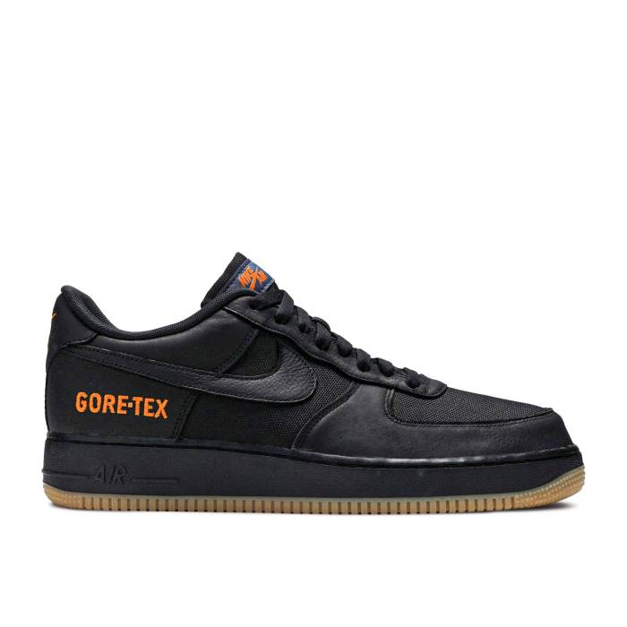 ナイキ Nike 【 Air Force 1 Low Gore-Tex \u0027Black\u0027 Men Black/Black/Light Carbon/Bright Ceramic 】 ゴアテックス メンズ 黒いこと 黒いこと 炭素