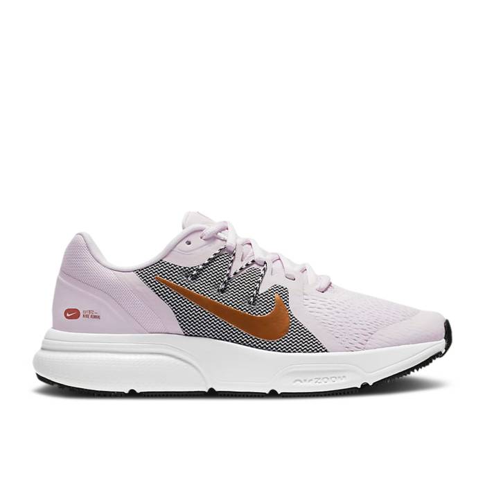 ナイキ Nike 【 Wmns Zoom Span 3 \u0027Light Arctic Pink Copper\u0027 Women Light Violet/Black/Light Arctic Pink/Metallic Copper 】 望遠レンズ pink サクラ色 レディース 紫・相撲取り草 黒いこと 黒いこと pink サクラ色 銅色 コッパー
