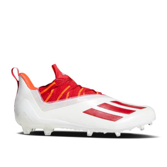 アディダス Adidas 【 Adizero 11 \u0027White Solar Red\u0027 Men Cloud White/Team Power Red/Solar Red 】 アディゼロ メンズ 白いこと 白いこと Team 野球クラブ Power 力強さ Red 赤・赤いこと